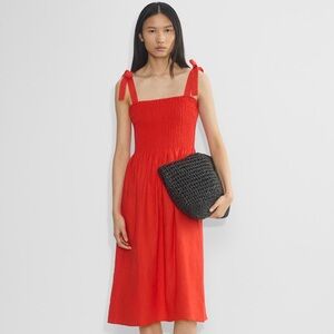 Aritzia Wilfred Golden Hour Midi Dress